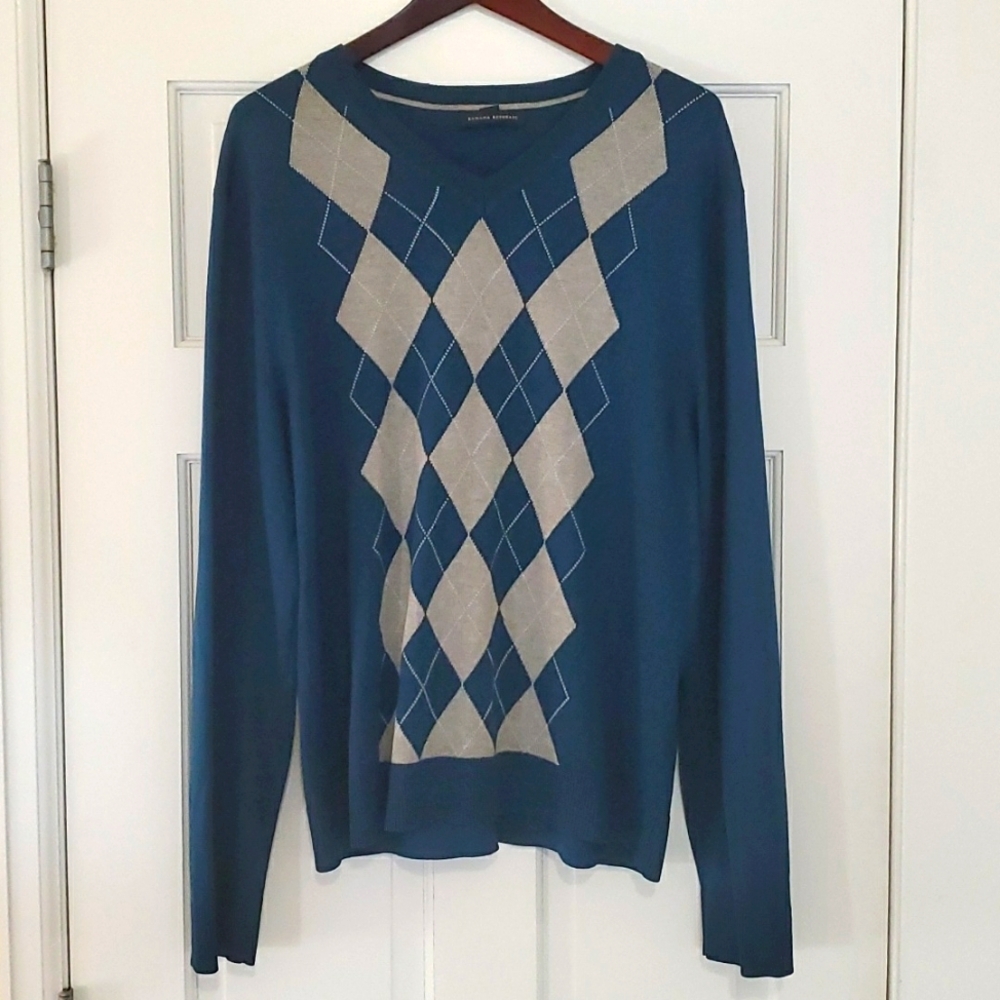 Banana Republic Cashmere/cotton mens sz L Sweater
